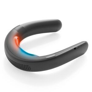 Sharper Image -  Cordless Cool and Heat Neckwear Devi Black